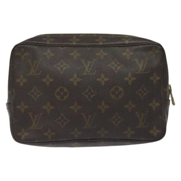 LOUIS VUITTON Monogram Trousse Toilette 23 Clutch Bag M47524 LV Auth BA3724 - Picture 2 of 16